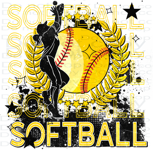 Softball Yellow